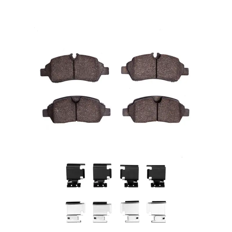 R1 15-19 Ford Transit-250 Rear Ceramic Pads & Hardware Kit 1