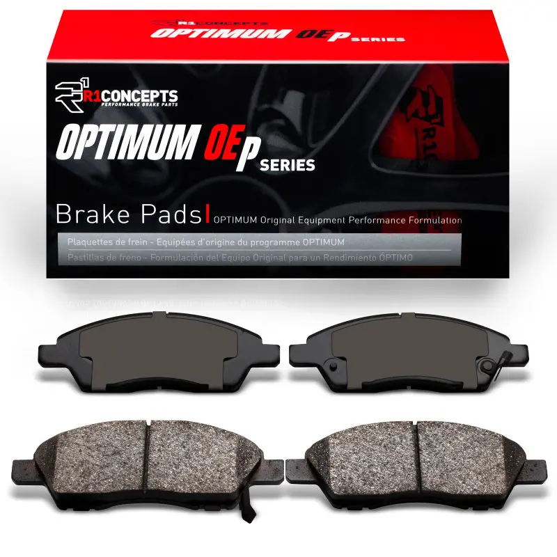 R1 11-25 Nissan Micra (Canada) Front R1 Optimum Oe Brake Pads 1