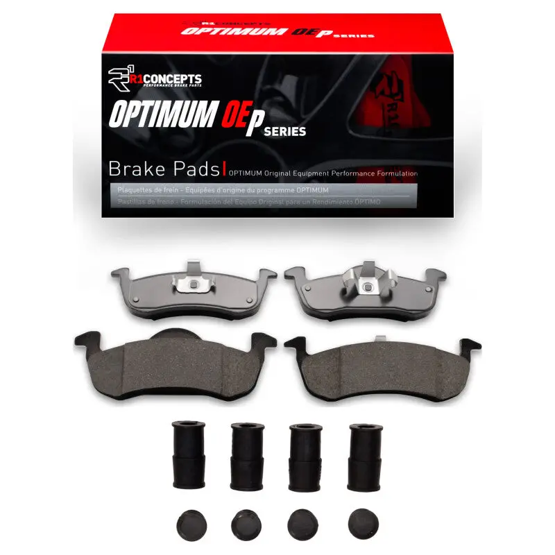 R1 10-17 Ford Expedition Rear Optimum Oe Pads & Hardware Kit 1