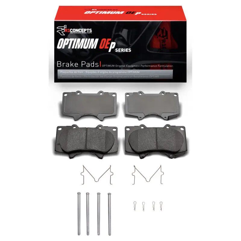 R1 2000-2025 Jac Frison Front R1 Optimum Oe Pads & Hardware Kit 1
