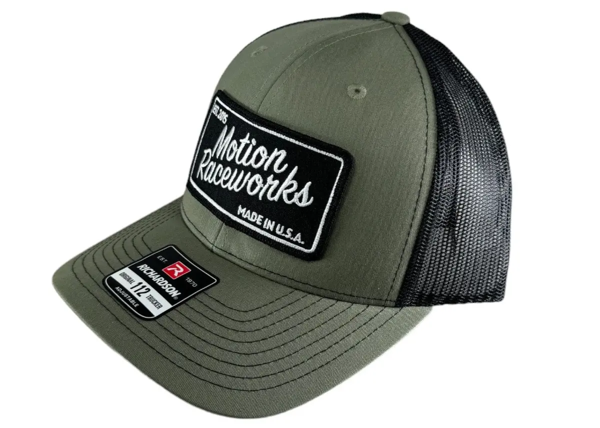 Motion Heritage Hat Dark Green/Black Snapback 1