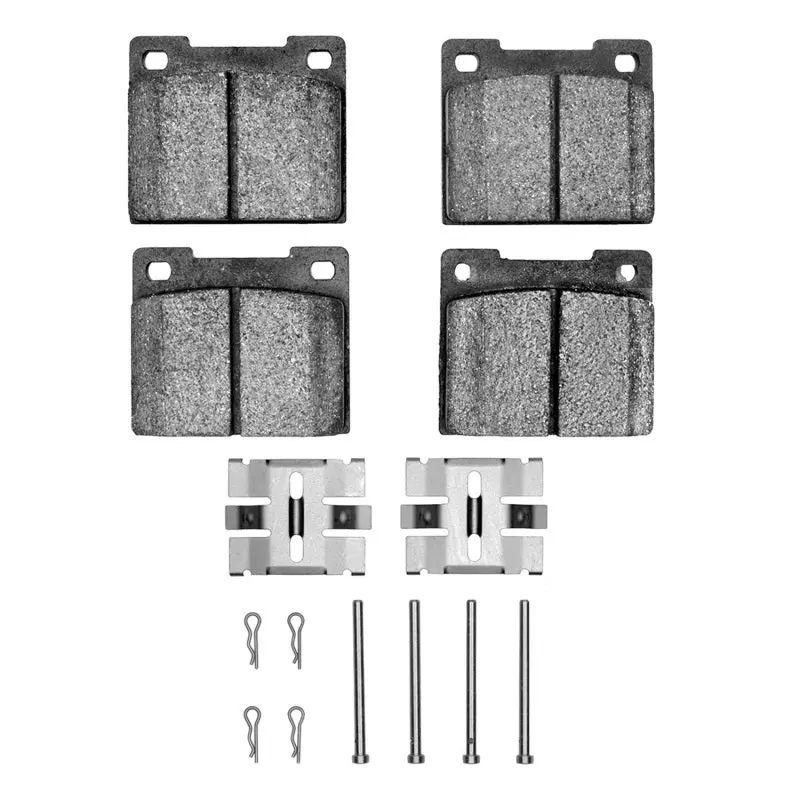 R1 67-87 Volvo 242 Rear Optimum Oe Pads & Hardware Kit 1