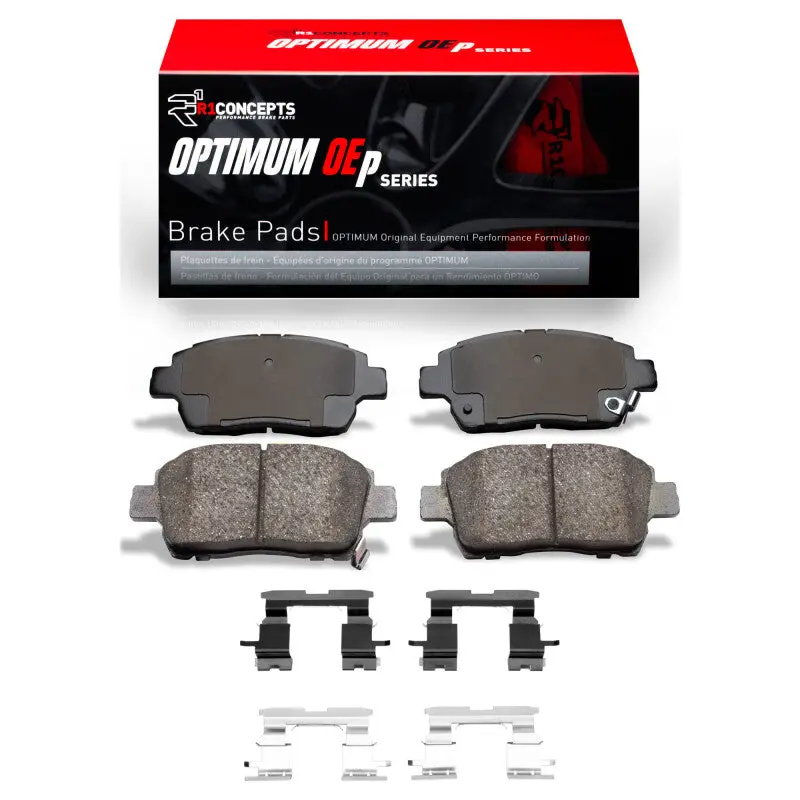 R1 2004-2009 Scion Xa Front R1 Optimum Oe Pads & Hardware Kit 1