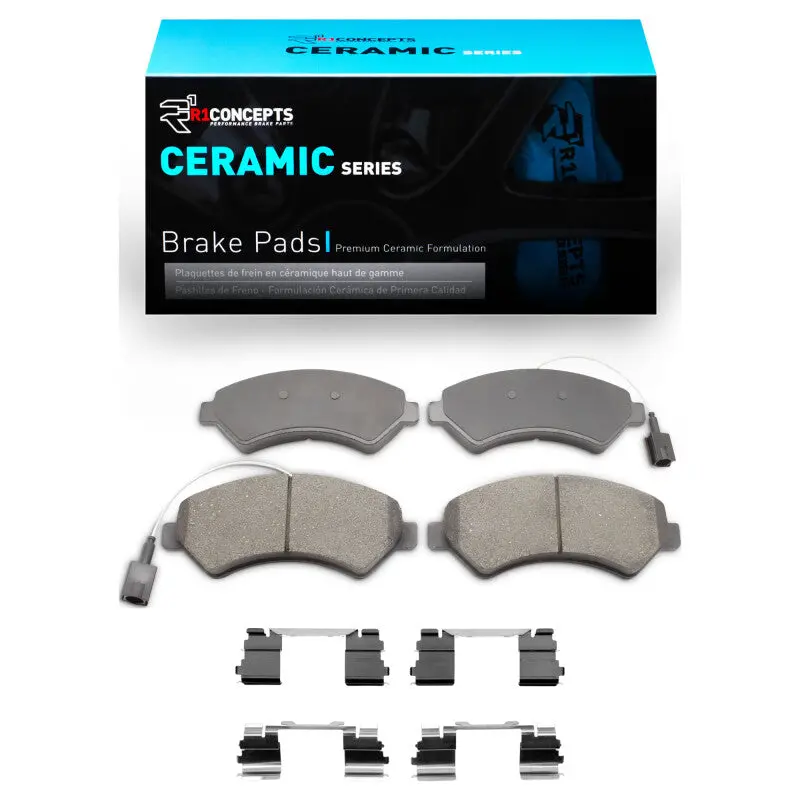 R1 14-25 Ram Promaster Ev Front Ceramic Pads & Hardware Kit 1