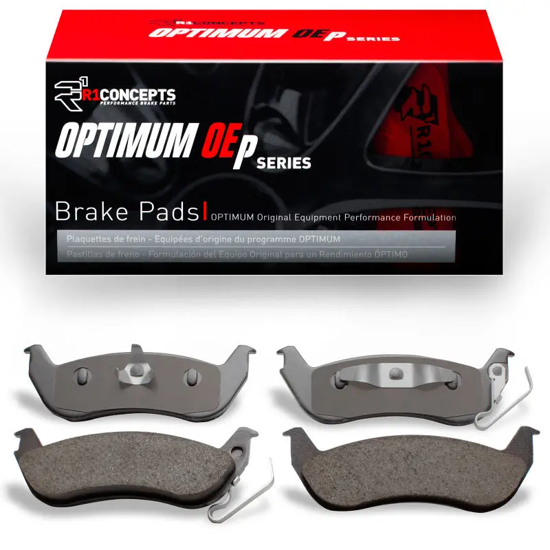 R1 03-11 Ford Crown Victoria Rear R1 Optimum Oe Brake Pads 1