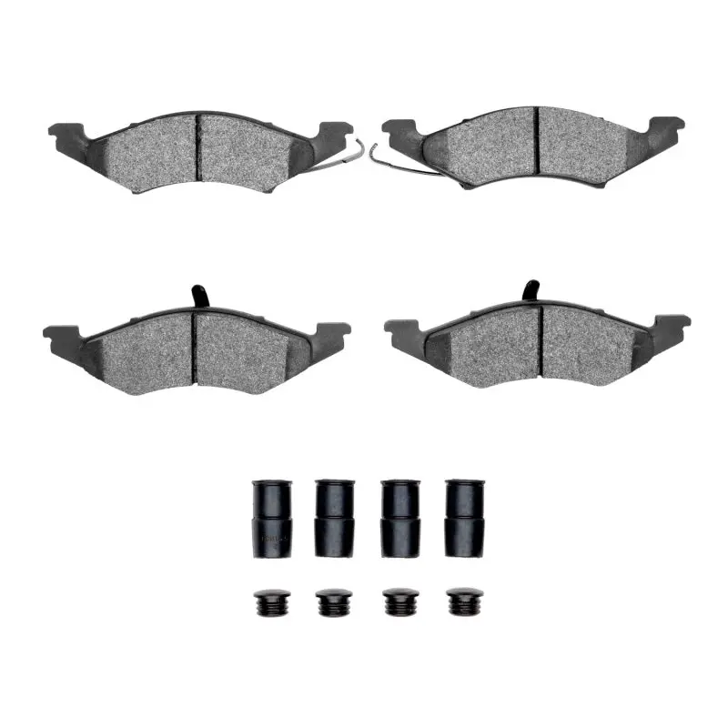 R1 83-94 Ford Exp Front Semi Met Pads & Hardware Kit 1