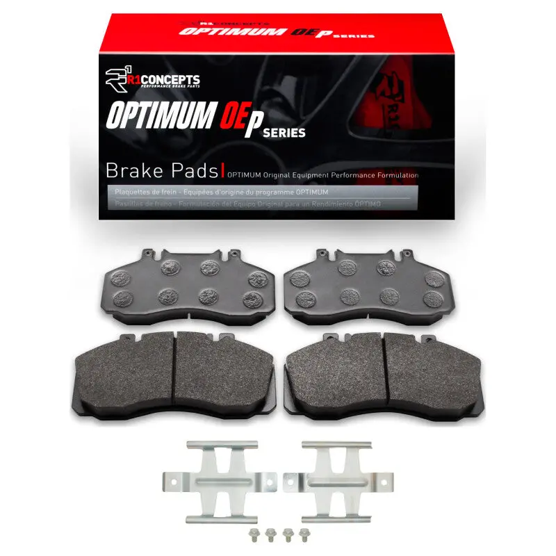 R1 2005-2012 Hino 185 Front/Rear R1 Optimum Oe Pads & Hardware Kit 1