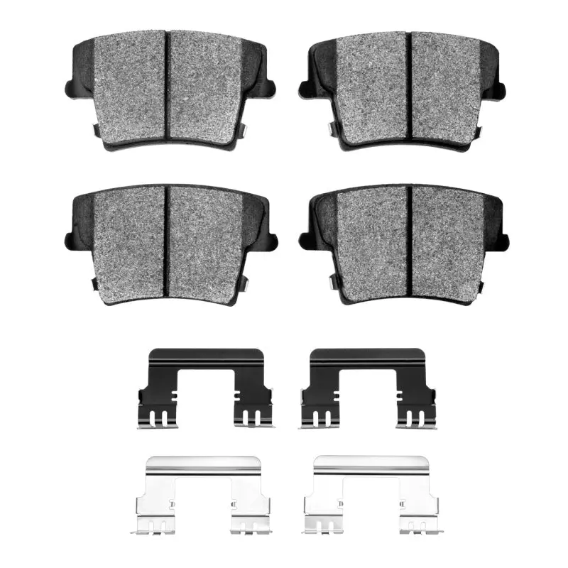 R1 2005-2023 Chrysler 300 Rear R1 Semi Met Pads & Hardware Kit 1