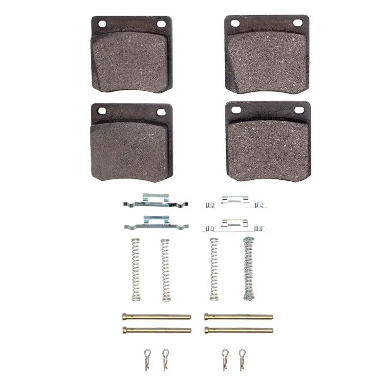 R1 1979-1981 Nissan 280Zx Rear R1 Semi Met Pads & Hardware Kit 1