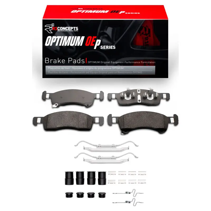R1 02-06 Ford Expedition Front Optimum Oe Pads & Hardware Kit 1