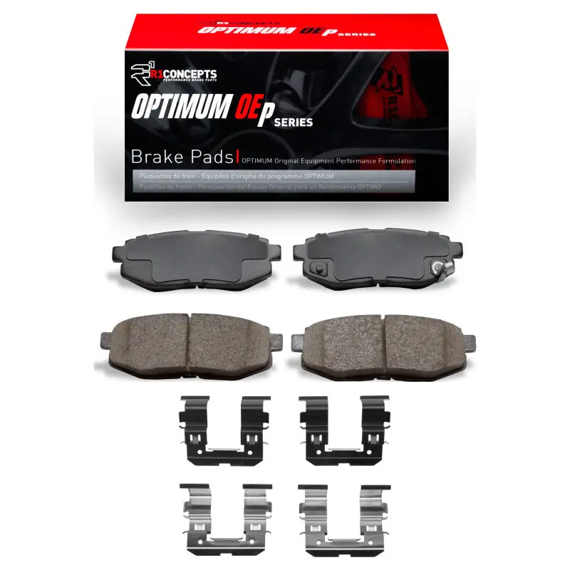 R1 2006-2025 Scion Fr-S Rear R1 Optimum Oe Pads & Hardware Kit 1