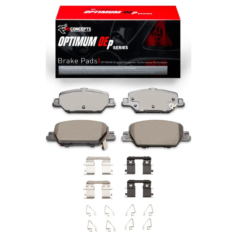 R1 17-25 Honda Cr-V Rear Optimum Oe Pads & Hardware Kit 1