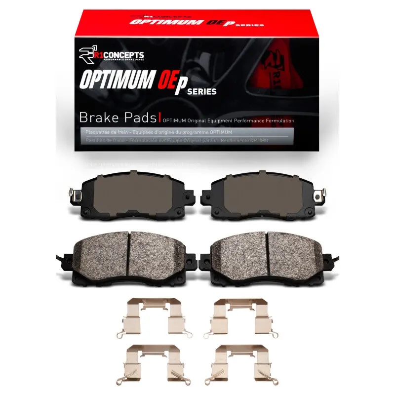 R1 2019-2025 Subaru Crosstrek Front R1 Optimum Oe Pads & Hardware Kit 1
