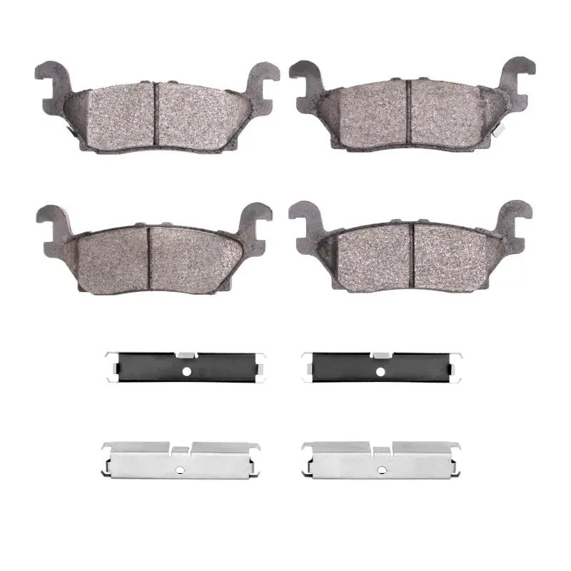 R1 06-10 Hummer H3 Rear Optimum Oe Pads & Hardware Kit 1