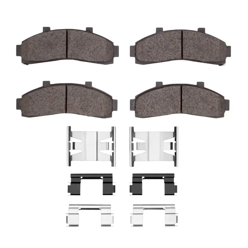 R1 95-02 Ford Ranger (Usa/Canada) Front Semi Met Pads & Hardware Kit 1