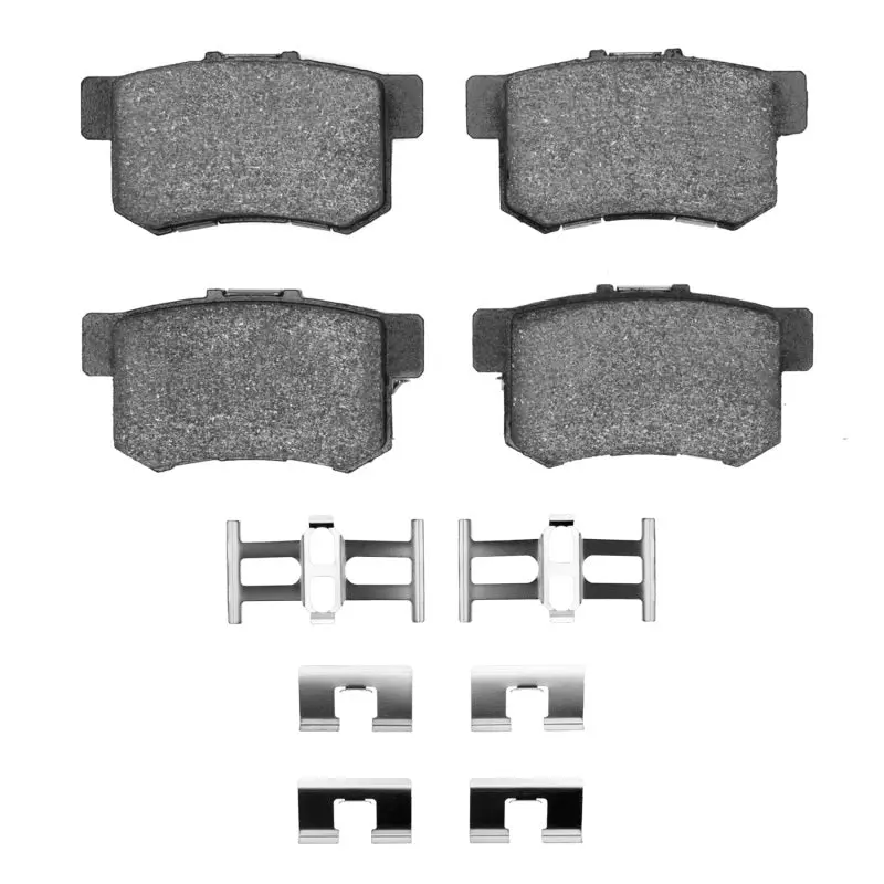 R1 1987-2022 Acura Tsx Rear R1 Semi Met Pads & Hardware Kit 1