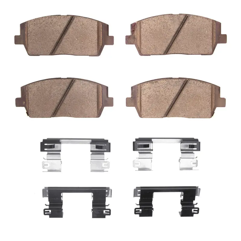 R1 20-25 Hyundai Palisade Front Ceramic Pads & Hardware Kit 1