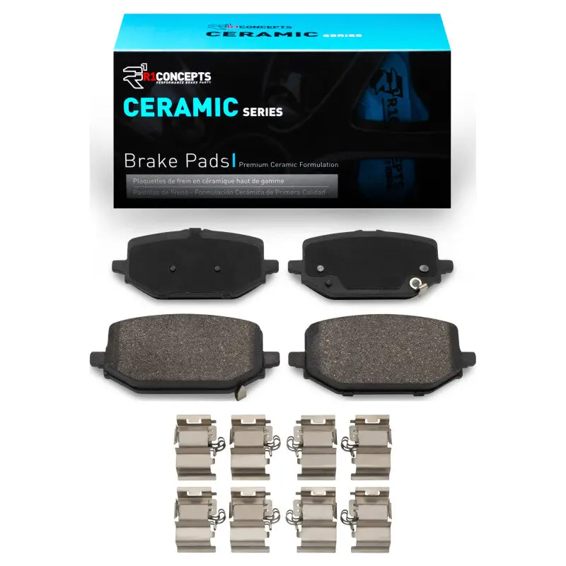 R1 22-26 Acura Mdx Rear Ceramic Pads & Hardware Kit 1