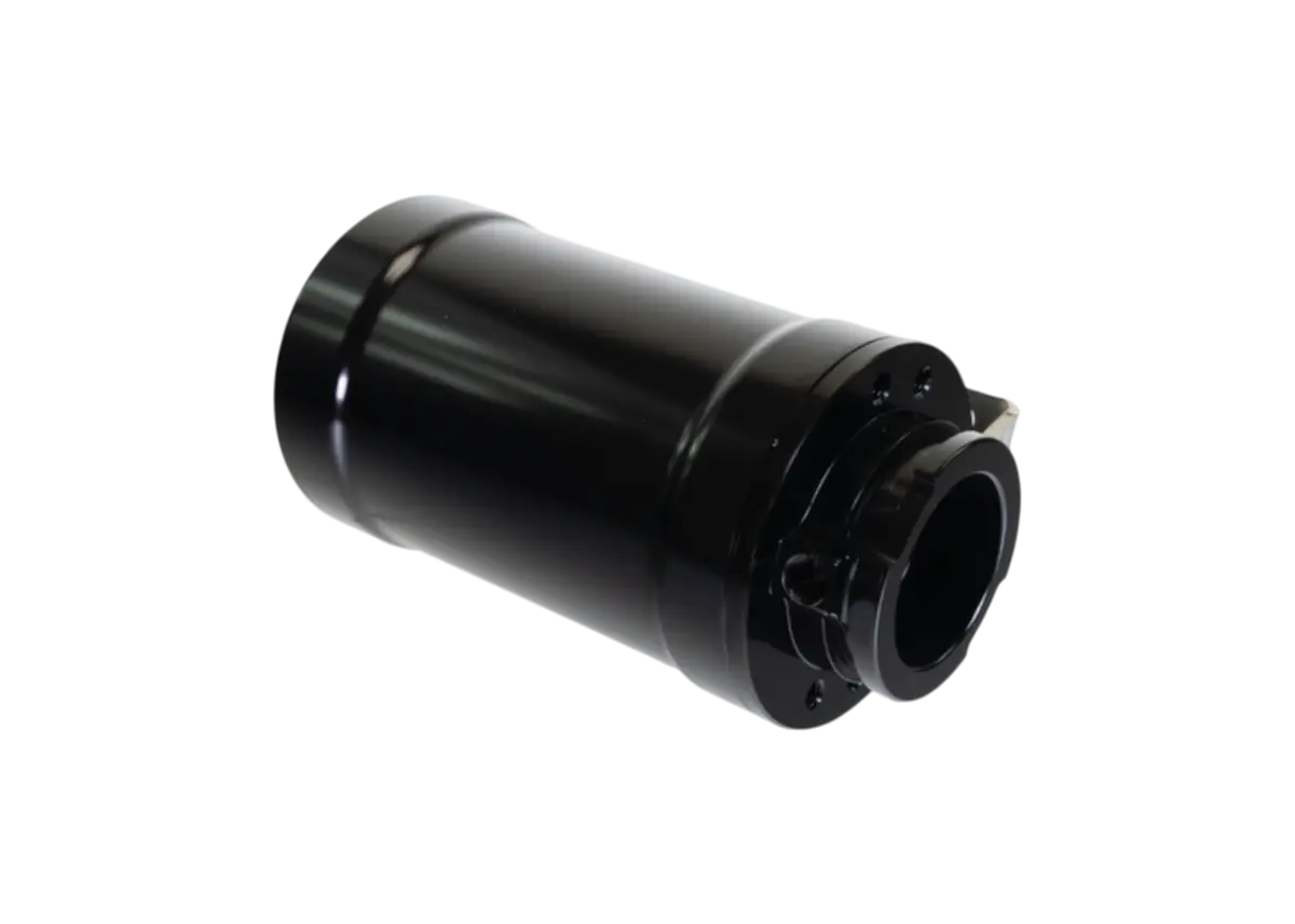 Coolant Expansion Tank / Remote Fill Billet Black Anodized W/ Mount 1