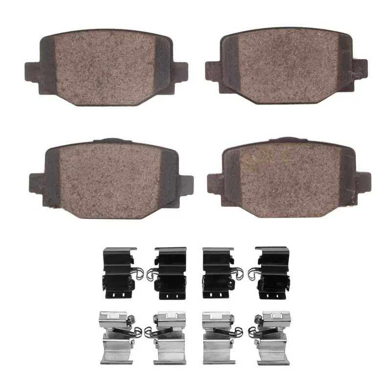 R1 -24 Infiniti Qx55 Rear Ceramic Pads & Hardware Kit 1