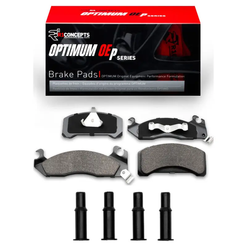 R1 82-93 Ford Thunderbird Front Optimum Oe Pads & Hardware Kit 1