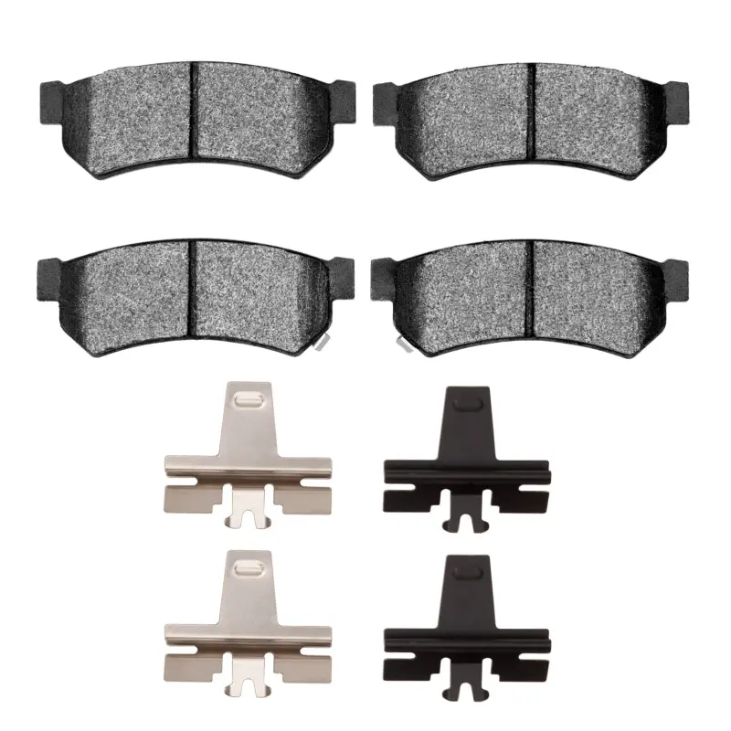 R1 07-16 Chevrolet Spark Ev Rear Ceramic Pads & Hardware Kit 1