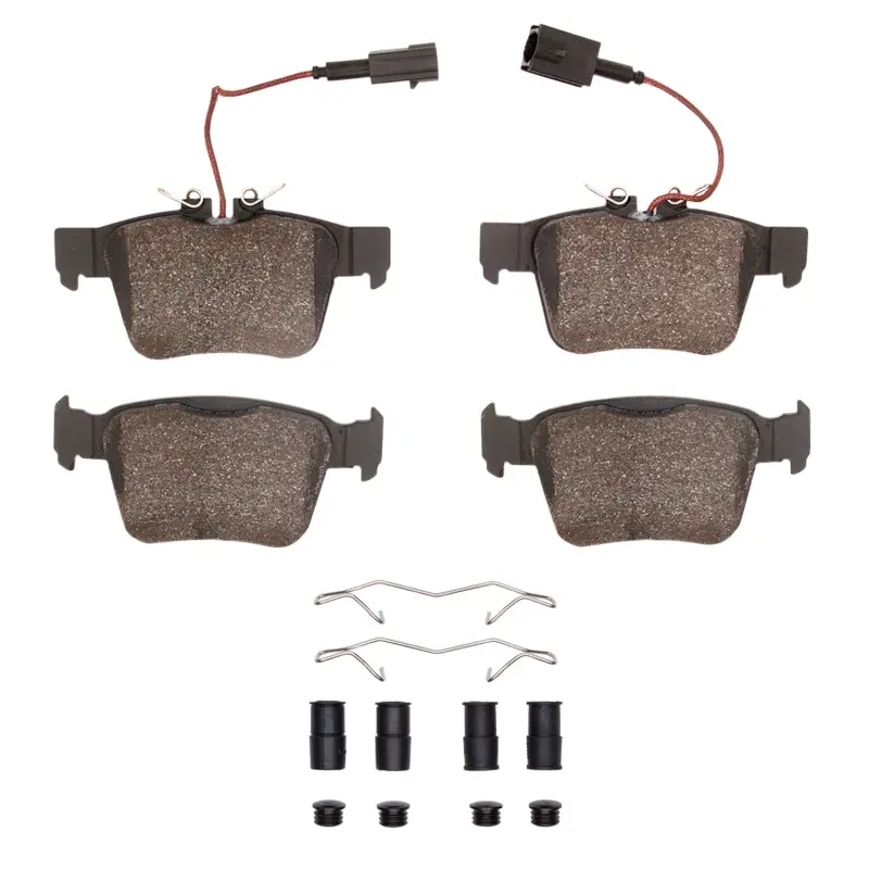 R1 2017-2025 Alfa Romeo Giulia Rear R1 Optimum Oe Pads & Hardware Kit 1