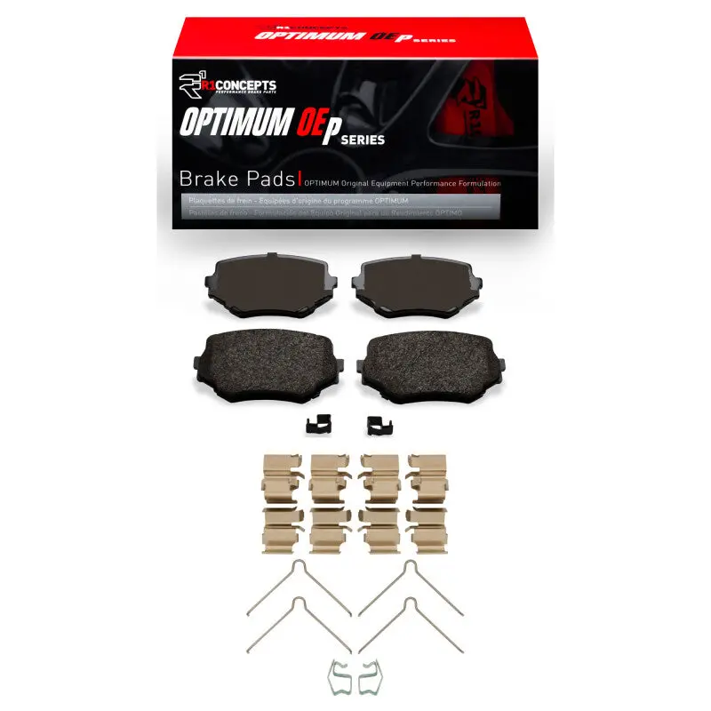 R1 96-08 Chevrolet Tracker Front Optimum Oe Pads & Hardware Kit 1