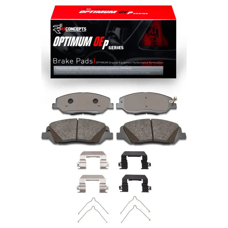 R1 2006-2019 Hyundai Santa Fe Front R1 Optimum Oe Pads & Hardware Kit 1