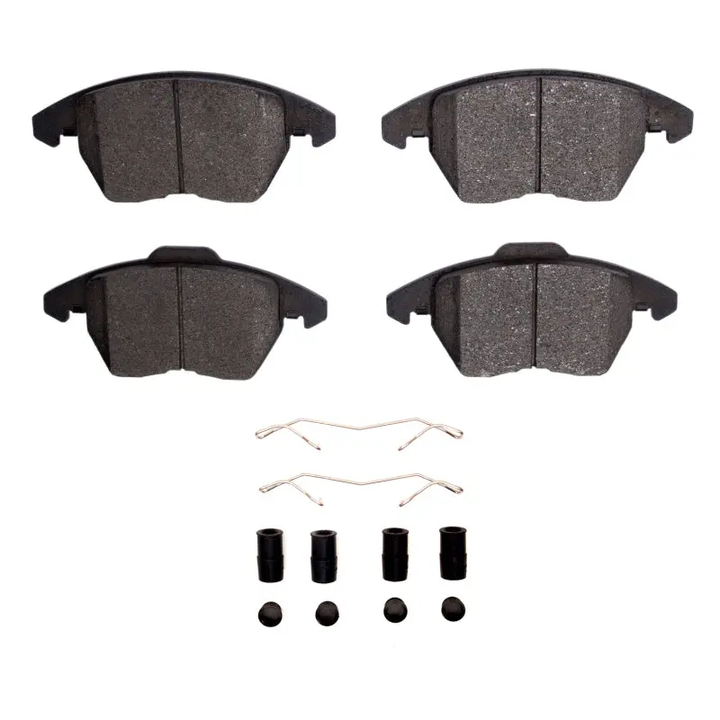 R1 11-15 Peugeot Rcz (Mexico) Front Semi Met Pads & Hardware Kit 1