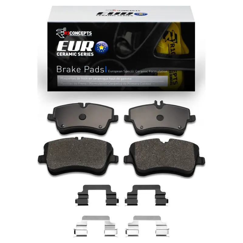 R1 01-15 Mercedes-Benz Slk280 Front Euro Ceramic Pads & Hardware Kit 1