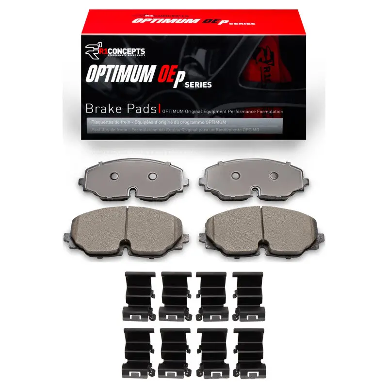 R1 18-25 Volkswagen Atlas Front Optimum Oe Pads & Hardware Kit 1