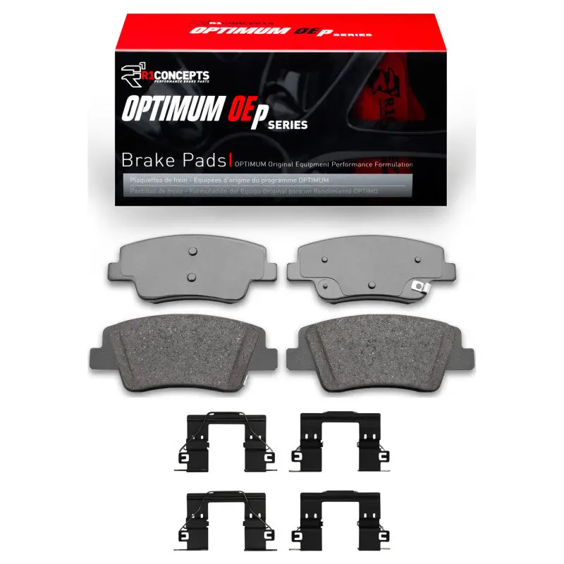 R1 24-26 Hyundai Ioniq 9 Rear Optimum Oe Pads & Hardware Kit 1
