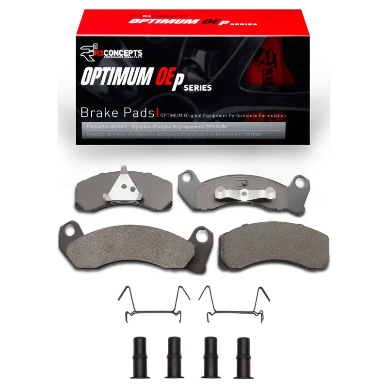 R1 79-91 Ford Ltd Front Optimum Oe Pads & Hardware Kit 1