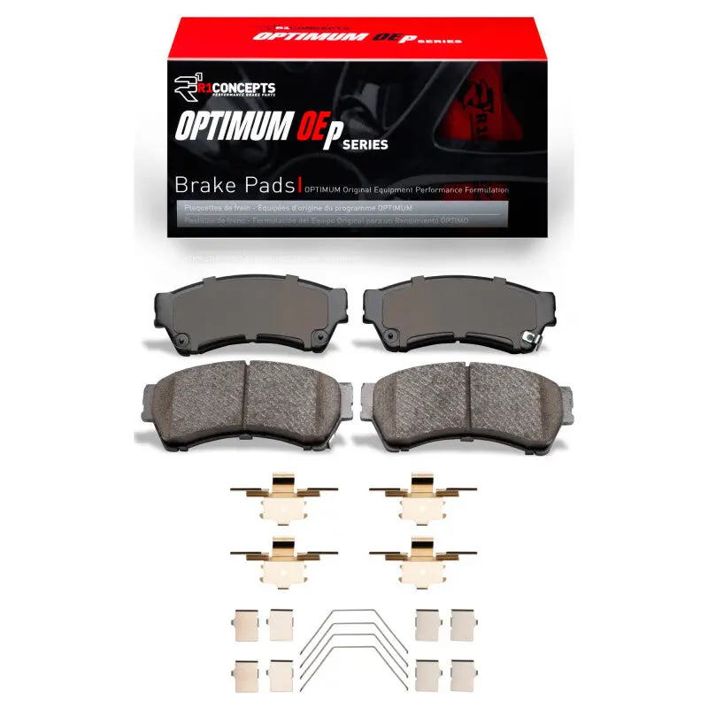 R1 06-12 Ford Fusion Front Optimum Oe Pads & Hardware Kit 1