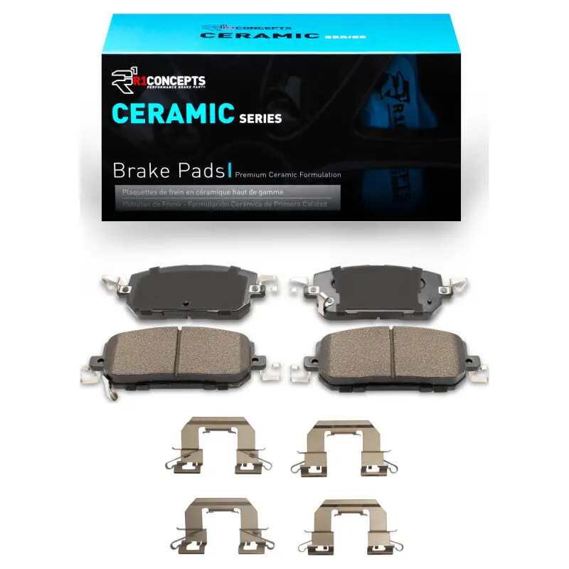 R1 22-24 Mazda Mx-30 Front Ceramic Pads & Hardware Kit 1