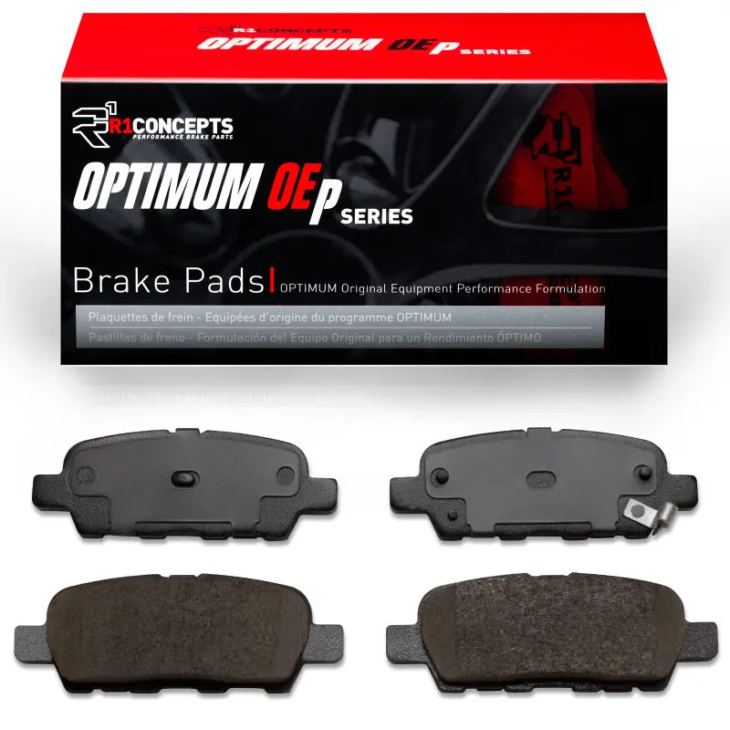 R1 02-25 Infiniti Ex35 Rear R1 Optimum Oe Brake Pads 1