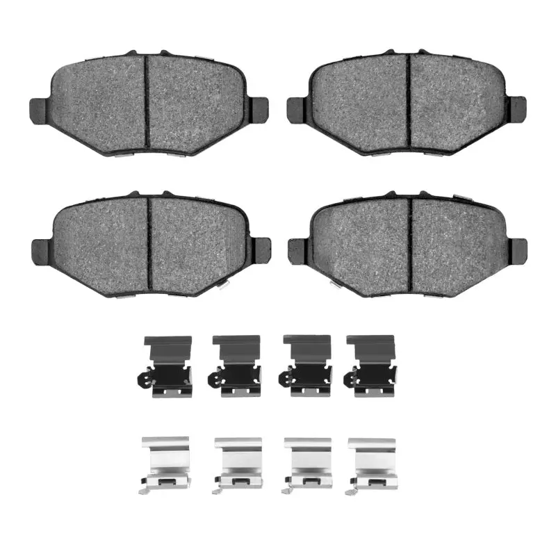 R1 13-19 Ford Taurus (Excl Sho) Rear Optimum Oe Pads & Hardware Kit 1