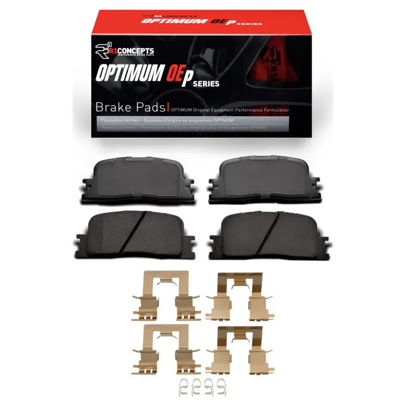 R1 02-06 Lexus Es330 Rear Optimum Oe Pads & Hardware Kit 1