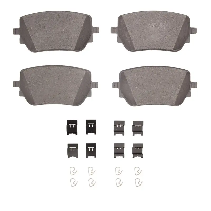 R1 2020-2025 Mercedes-Benz Cla45 Amg Rear R1 Euro Ceramic Pads & Hardware Kit 1