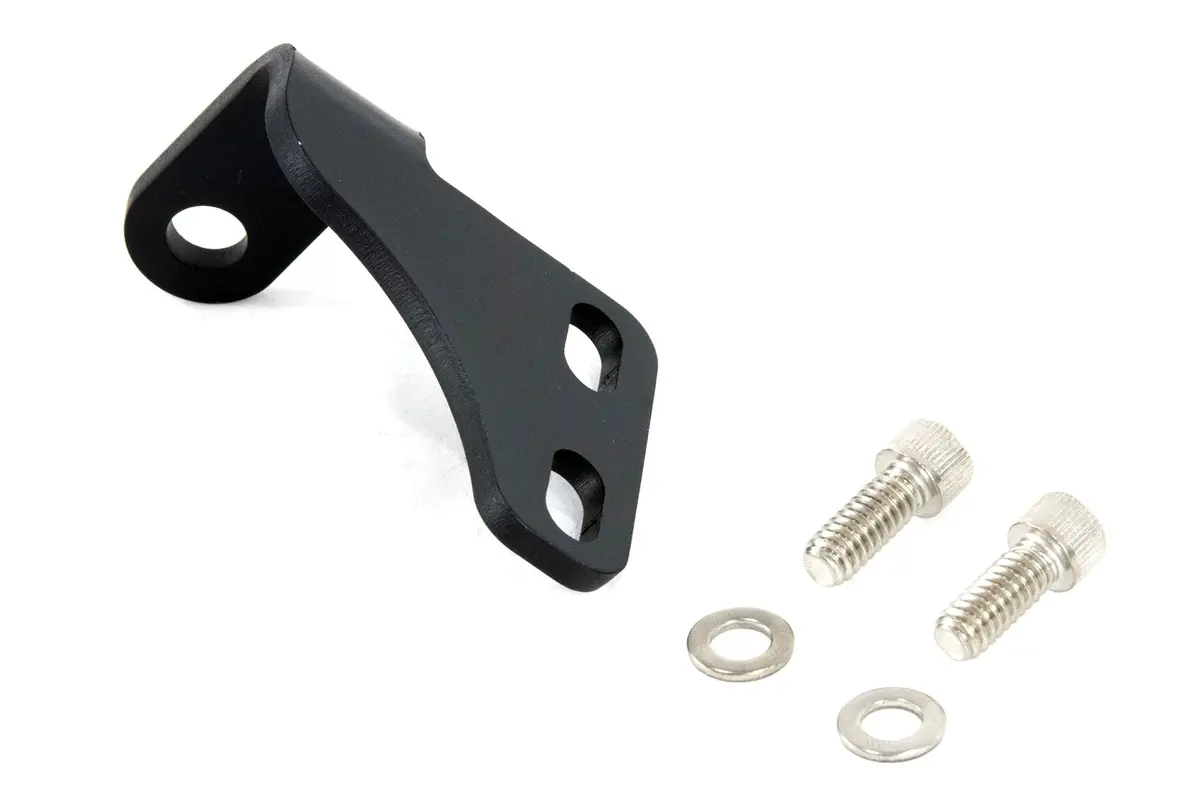 Holley Hi-Ram / Low Ram Throttle Cable Bracket Black Anodized (Motion/Lokar Throttle Cable) 1