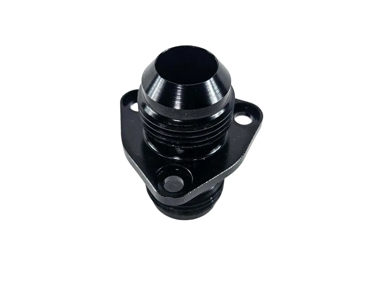 -6An Flanged Bolt In Pass Thru Bulkhead Fitting By Fluidworks 2