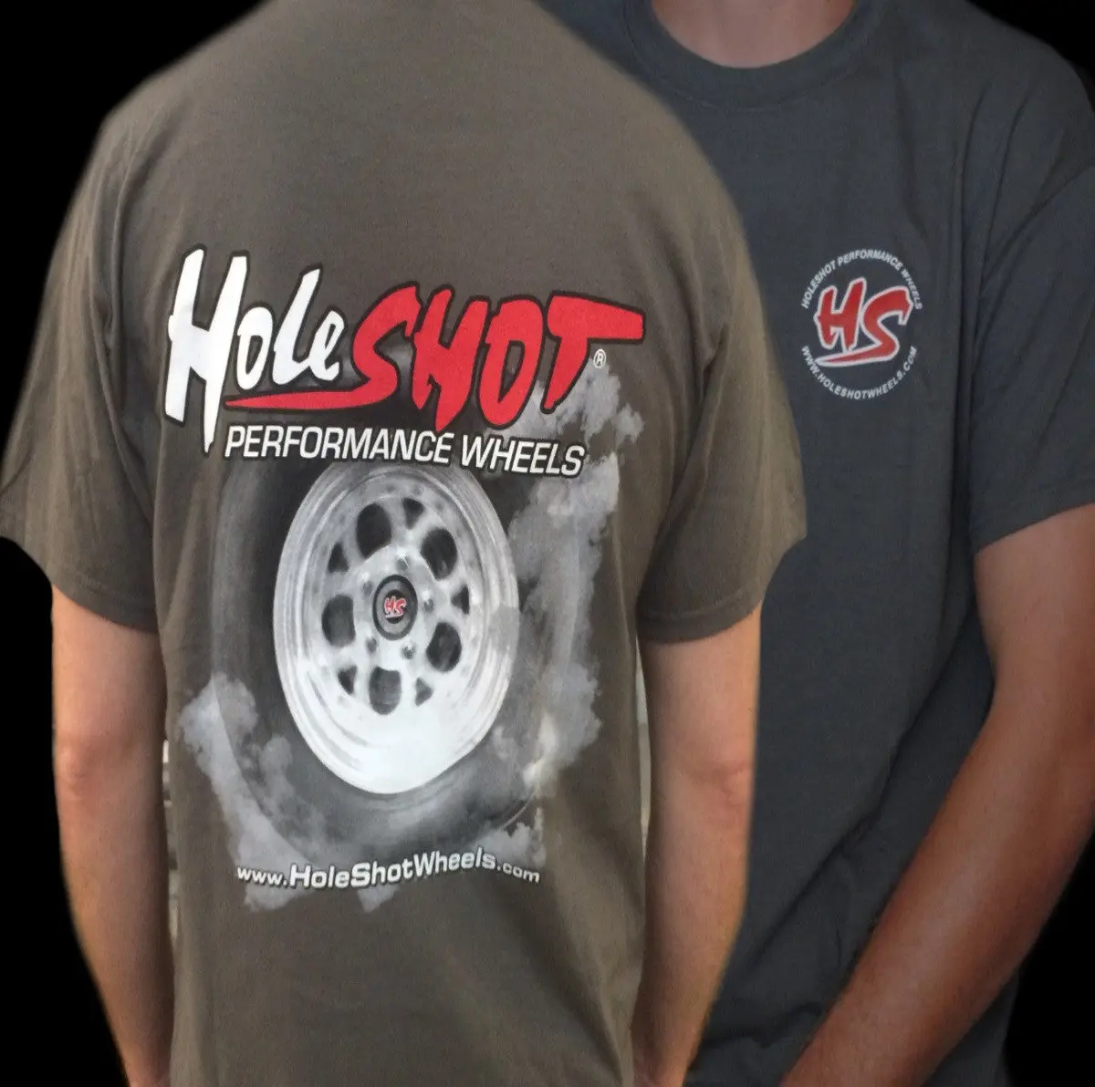 Holeshot Burnout T-Shirt - Grey 1
