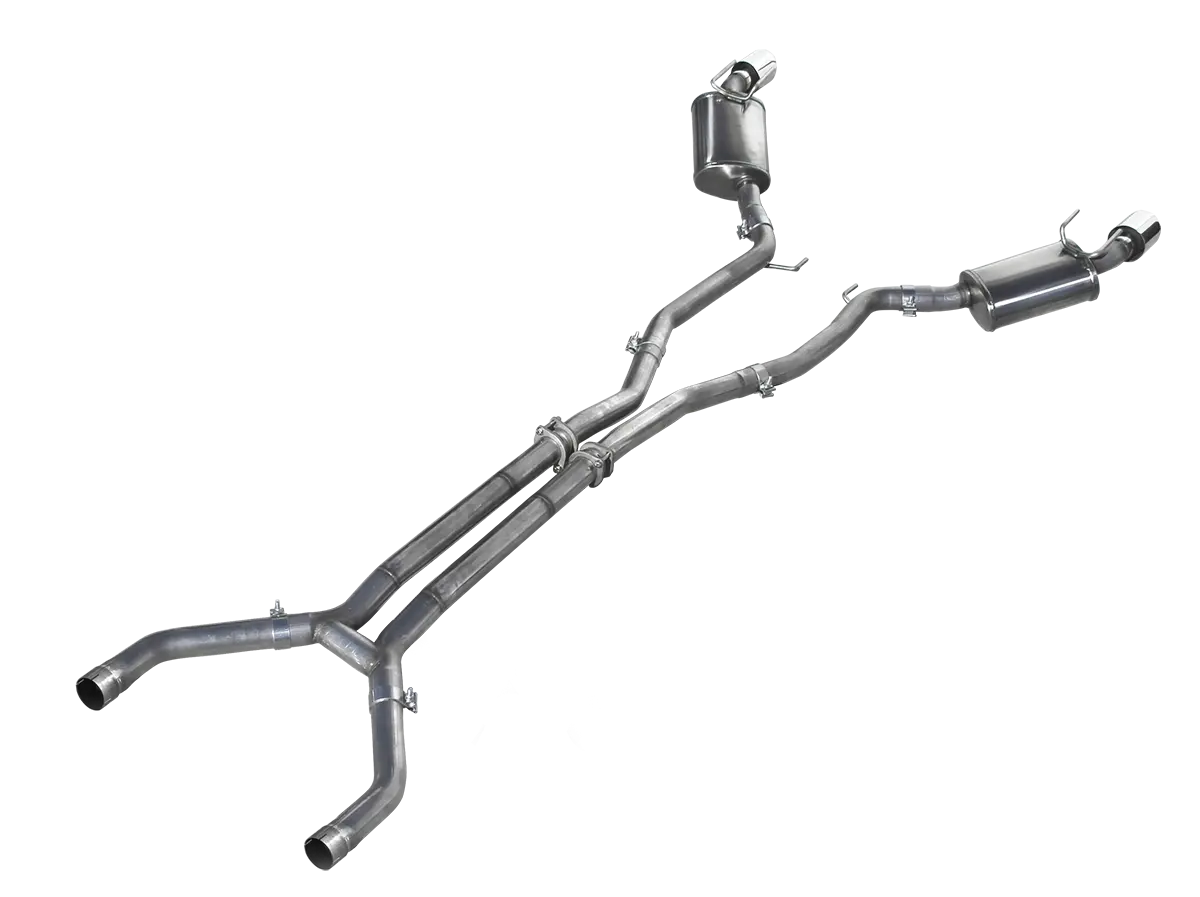 Camaro V6 2010-Up Full Catback W/ Stainless Steel Tips (Direct Fit To Stock Cats) 1