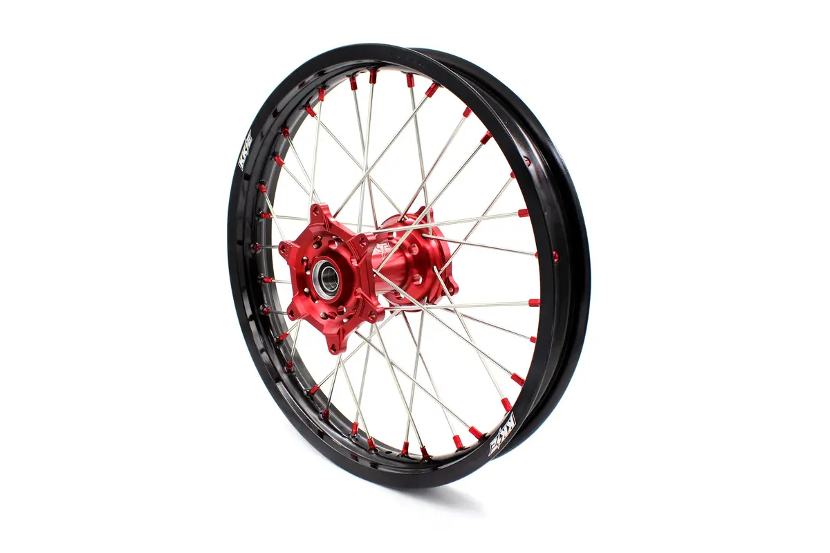 Kke 18Inch Enduro Rear Wheels Rims Fit Honda Crf250r Crf450r 2013-2025 Red Nipples 1
