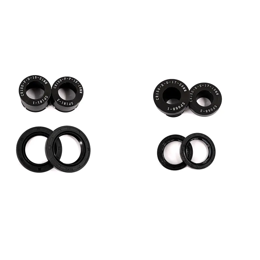 Kke Replacement Front & Rear Black Spacers Kit For Honda Crf150r 2007-2025 1