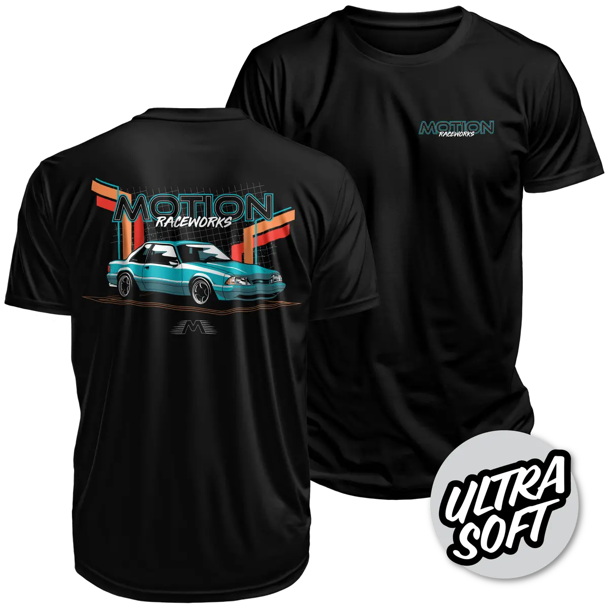 80S Retro Fox Body Shirt (District Material) 1