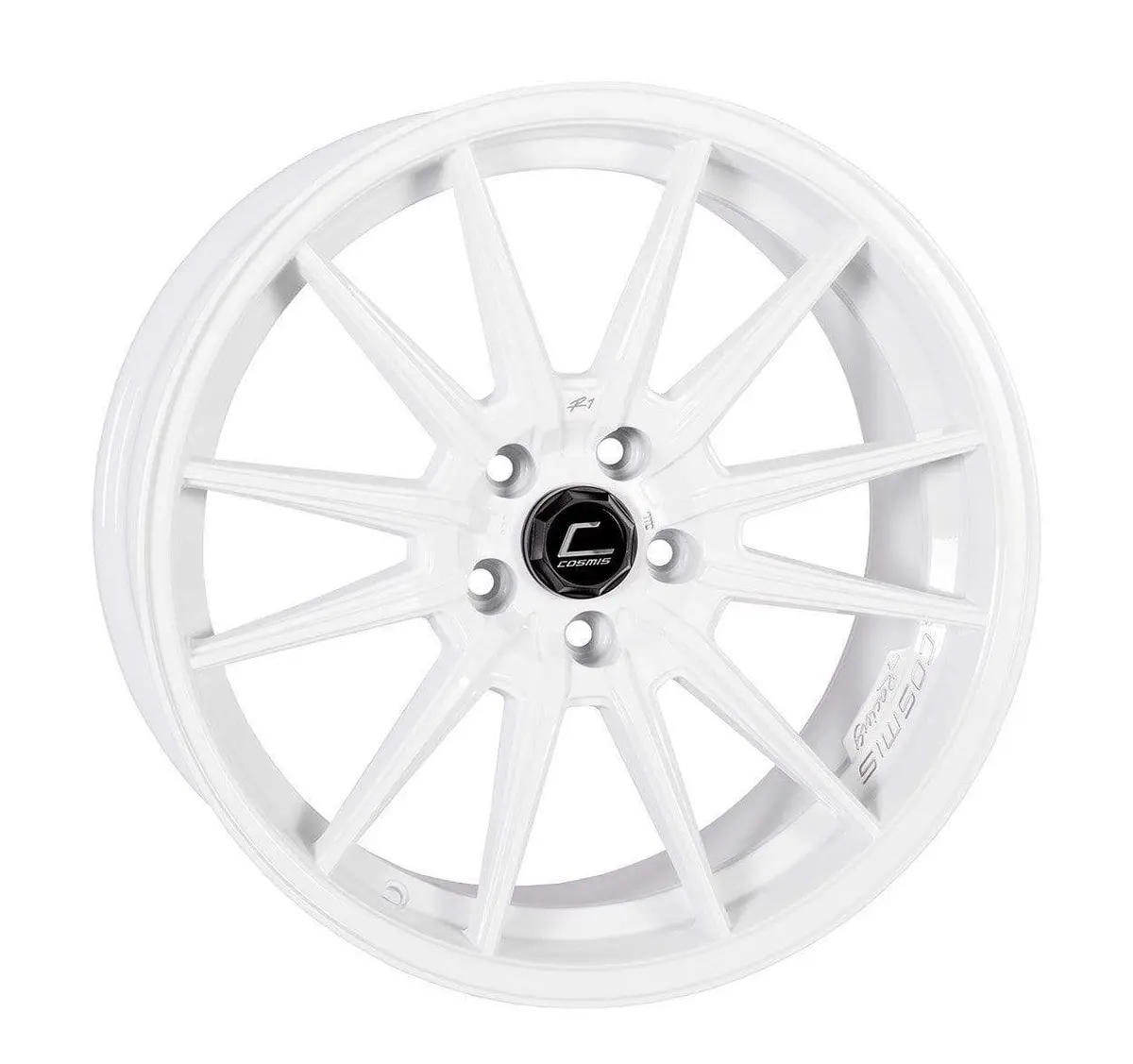 Cosmis Wheels R1 White Wheel 19X9.5 +20 5X120 1