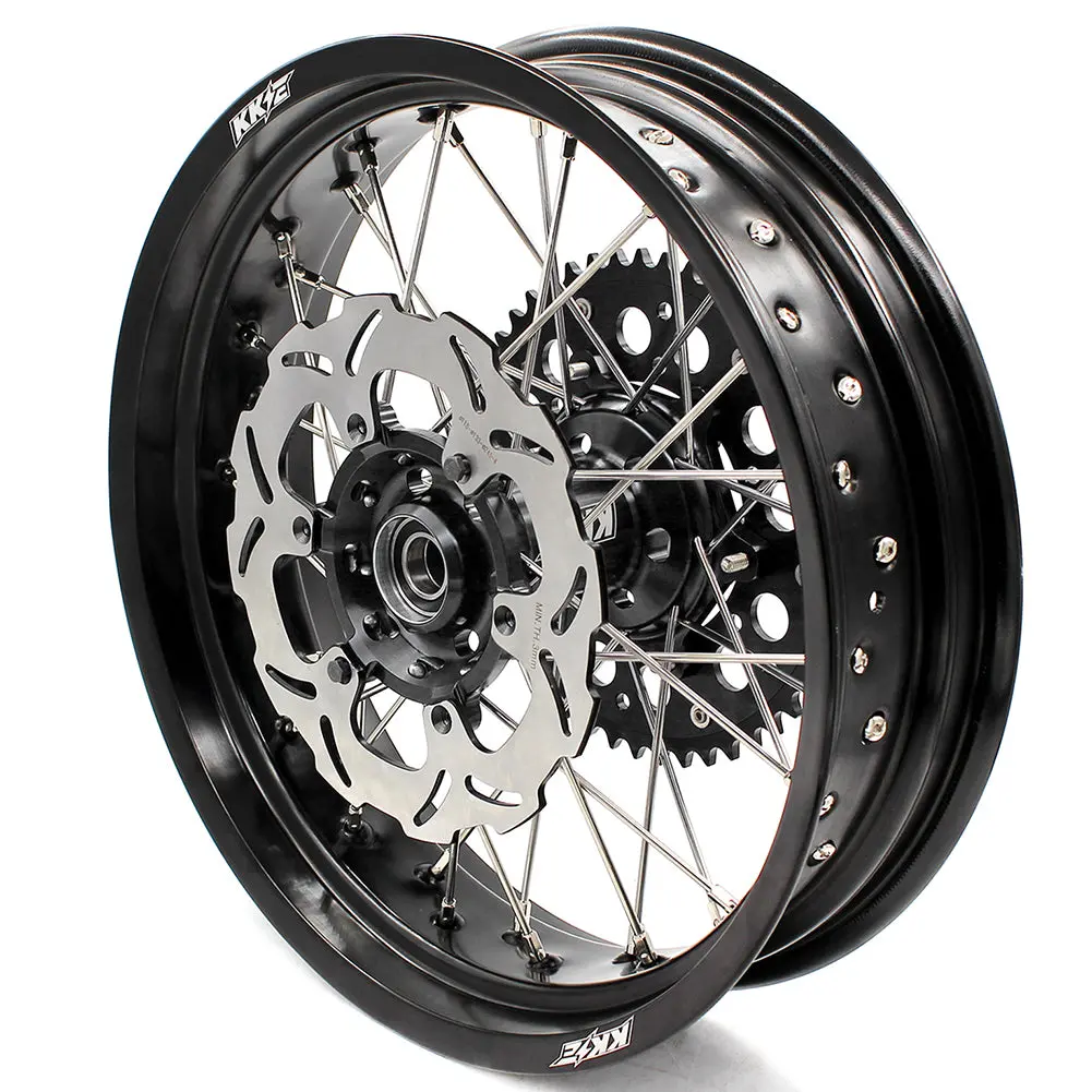 Kke 3.5/4.25*17Inch Supermoto Wheels Rims For Suzuki Drz400sm With Disc 2