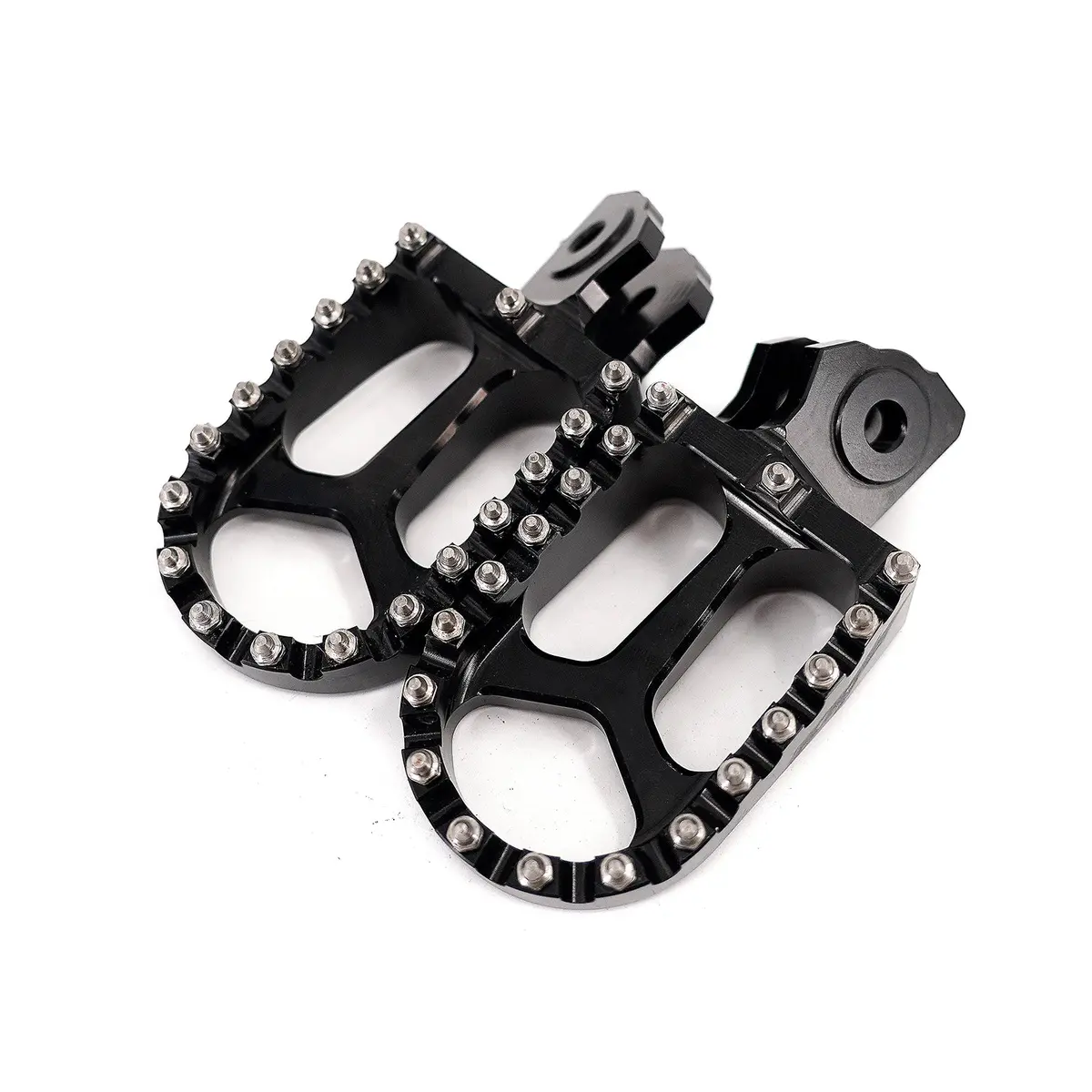 Kke Cnc Black & Blue Footpegs Billet Foot Rest Fit For Talaria Sting Mx3 / Mx4 1